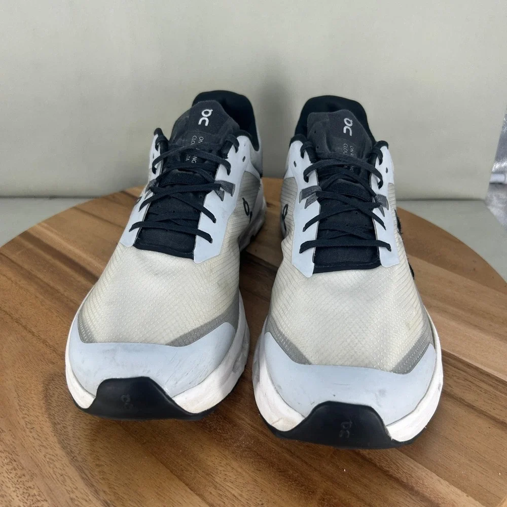 On Cloudvista Mens Running Shoes Size 13 White Grey Black 3ME30110818 Trail